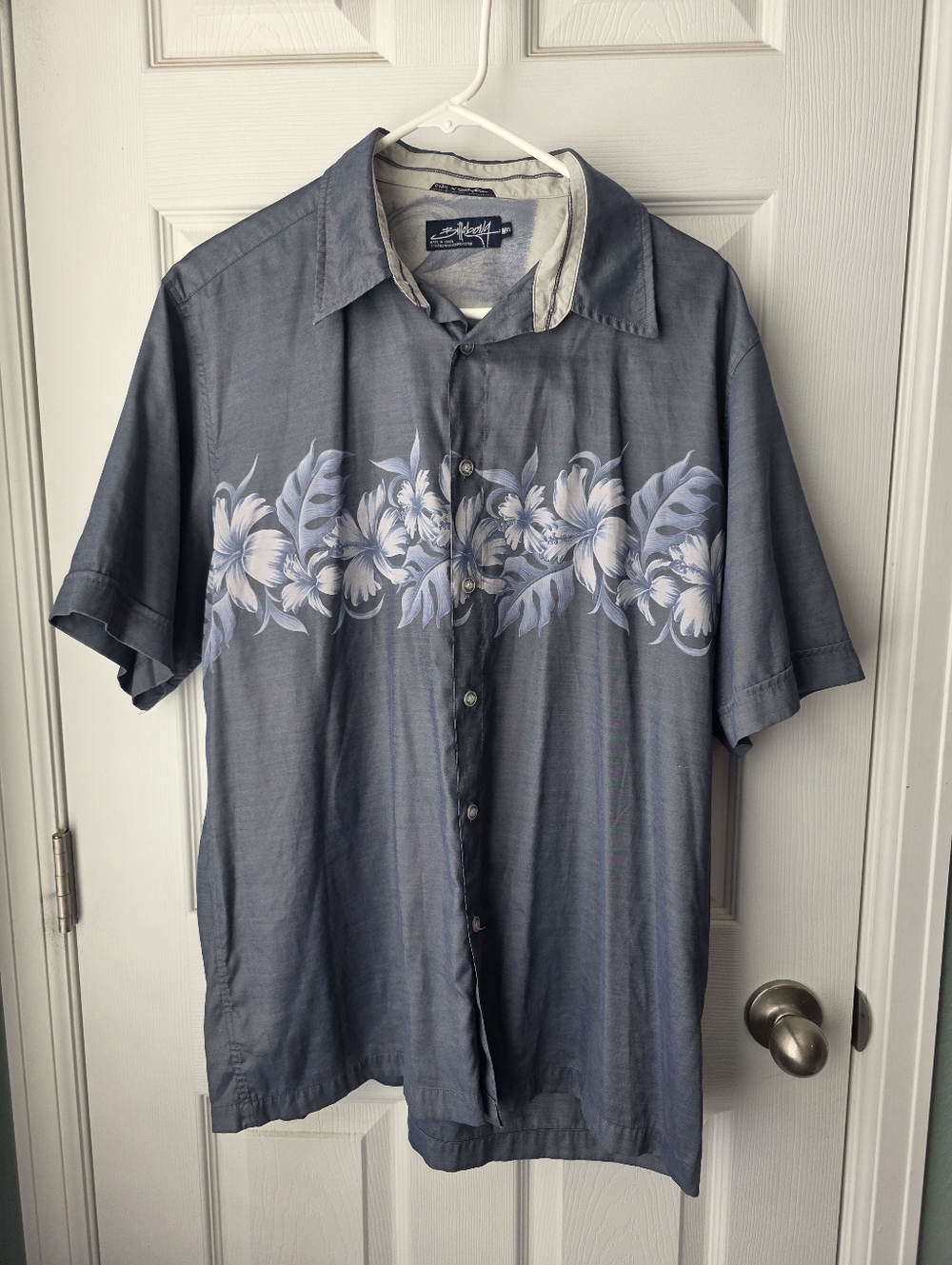 Vintage 90s Billabong Australia Surfboards Hawaiian short Sleeve Shirt Size M